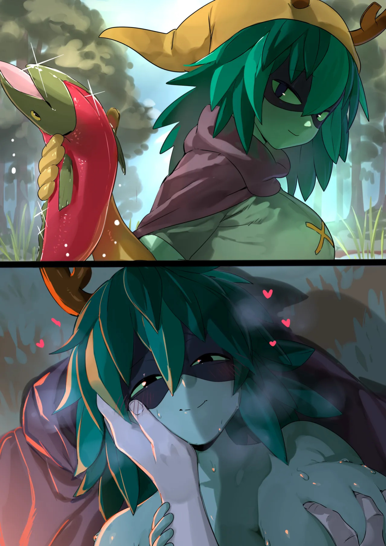 [Nia4294] Finn and Wizard Huntress (Adventure Time)
