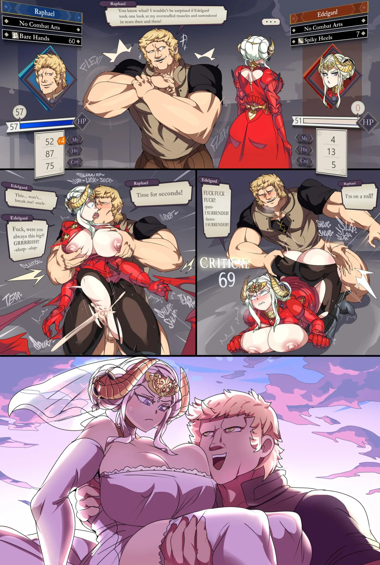 [CaptainKirb] Edelgard & Raphael (Fire Emblem: Three Houses)