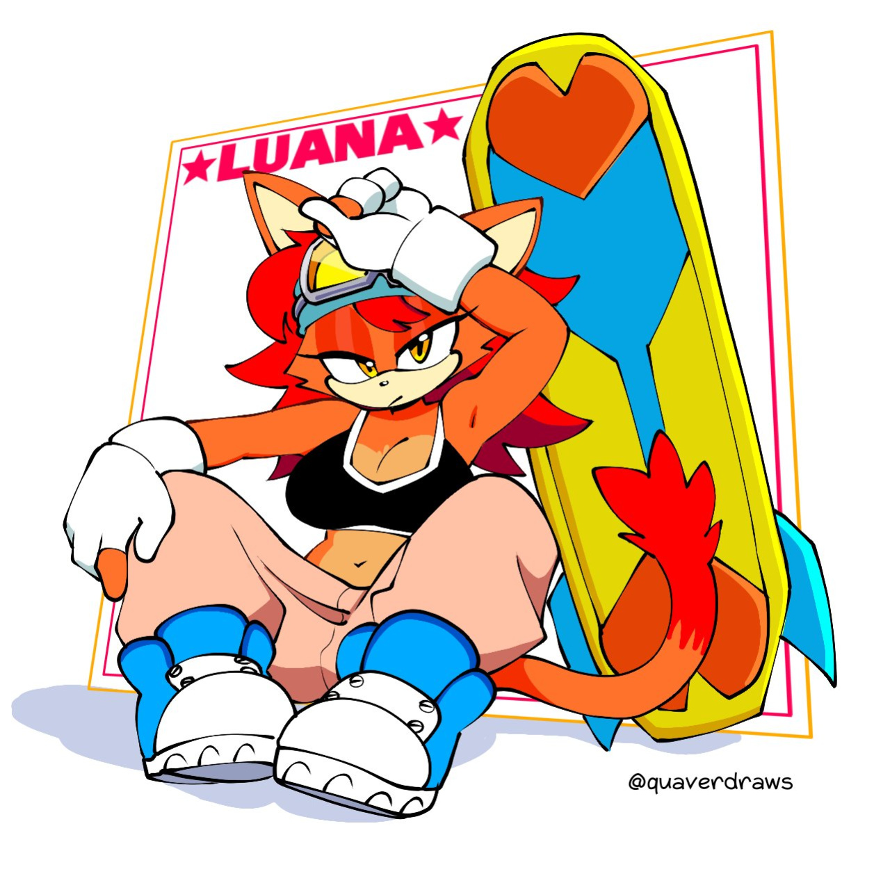[QuaverDraws (QuaverNSFW)] Luana x Sticks
