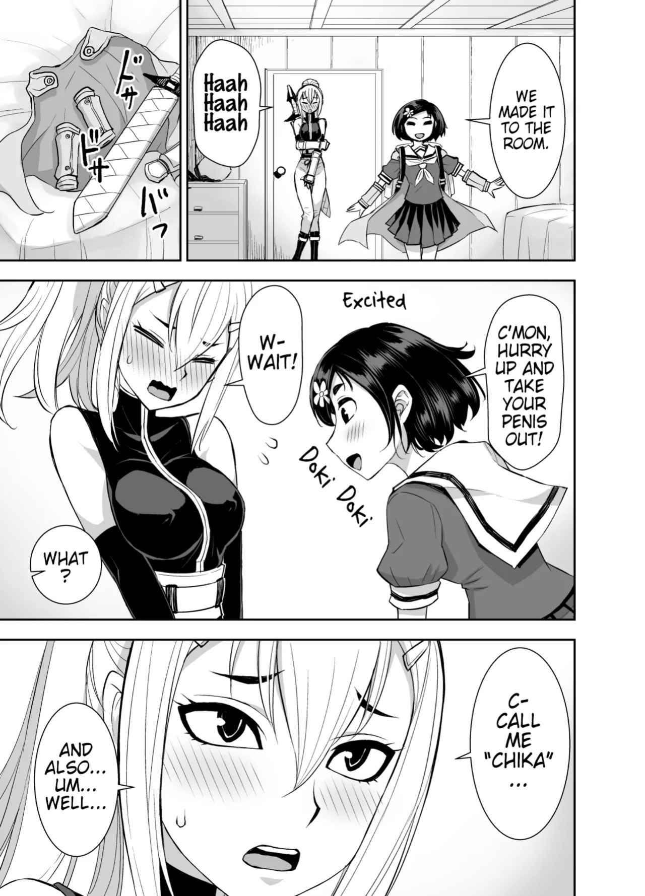 [Akumenari (Bonnari)] Isekai Futanari Tensei 3 | Isekai Futanari Reincarnation (Pangean)