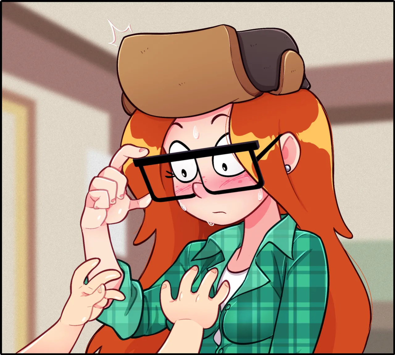 [Enf-Lover] WENDY Changing + Glasses (Gravity Falls)