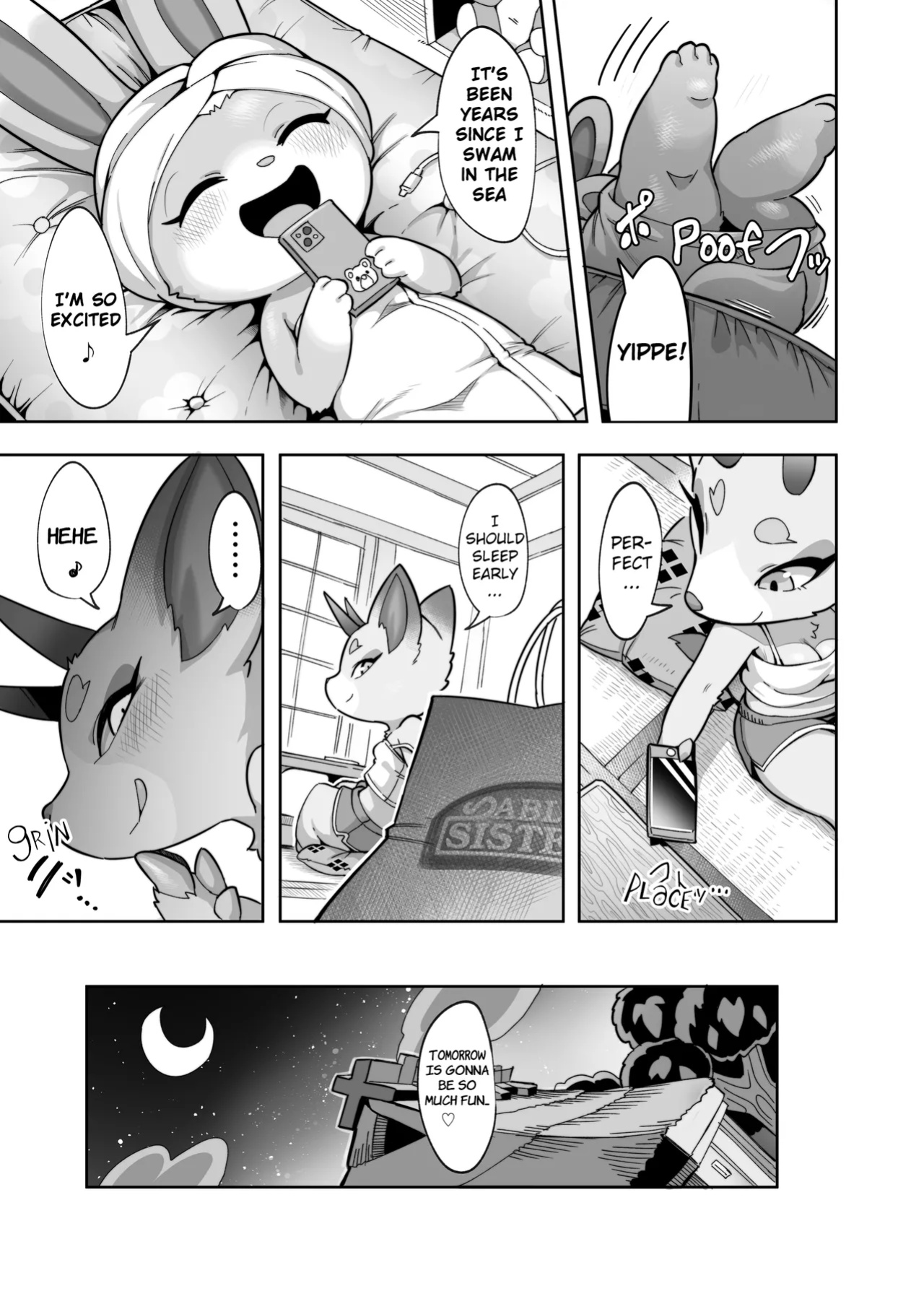 [Tamanokoshi (Tamanosuke)] Speaking about the Beach, Wouldn't You Rather Do It Ouside (Animal Crossing)