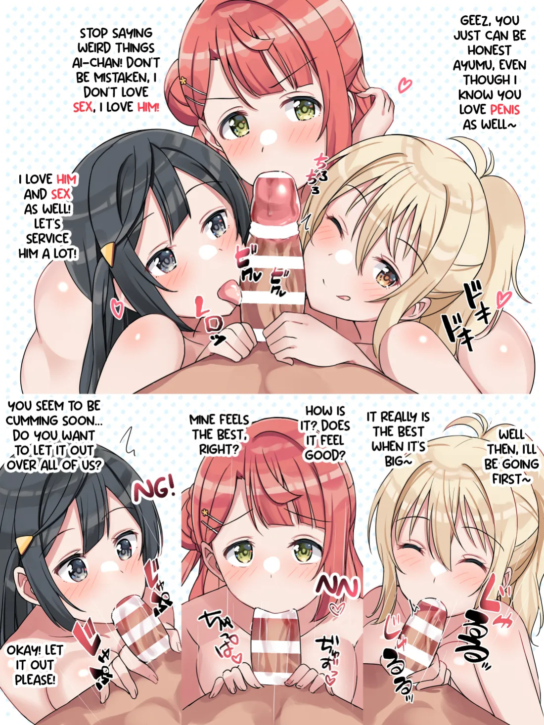 [Shiitake Koubou (Shiitake Taishi)] Nijigaku School Idol AV Satsuei Doukoukai ~Ninensei Hen~ (Love Live! Nijigasaki High School Idol Club) [YuushaNi]