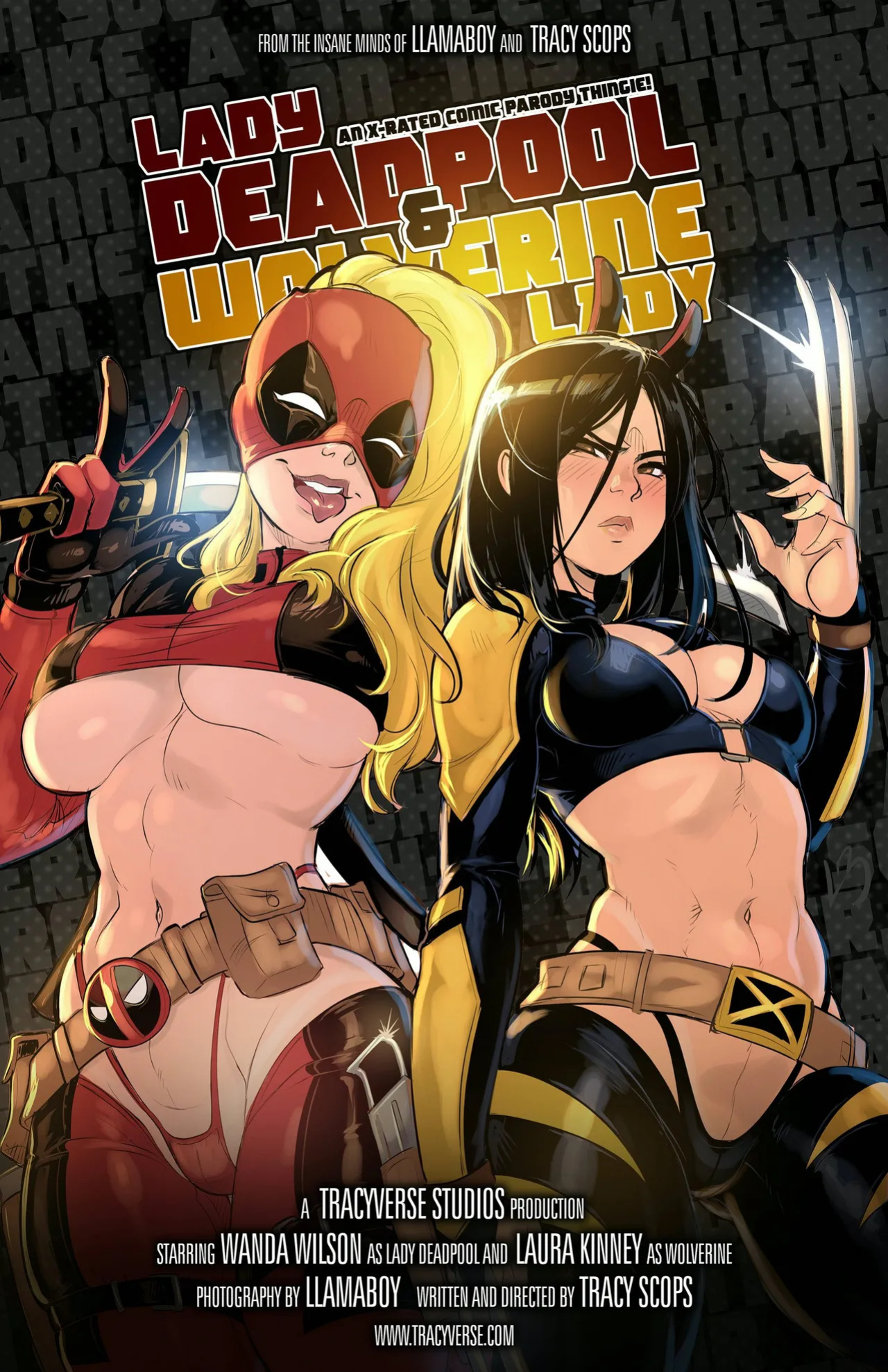 (Tracy Scops) - Lady Deadpool and Wolverine Lady(llamaboy)