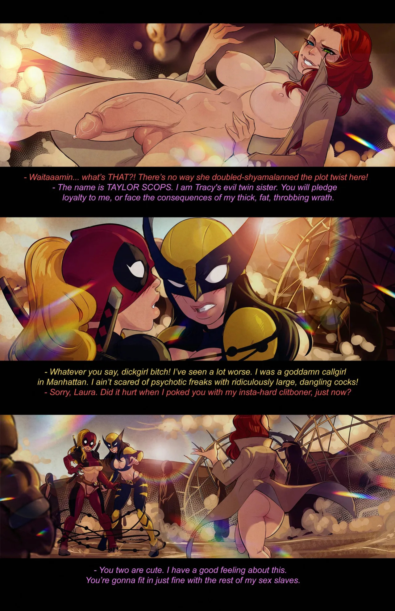 (Tracy Scops) - Lady Deadpool and Wolverine Lady(llamaboy)