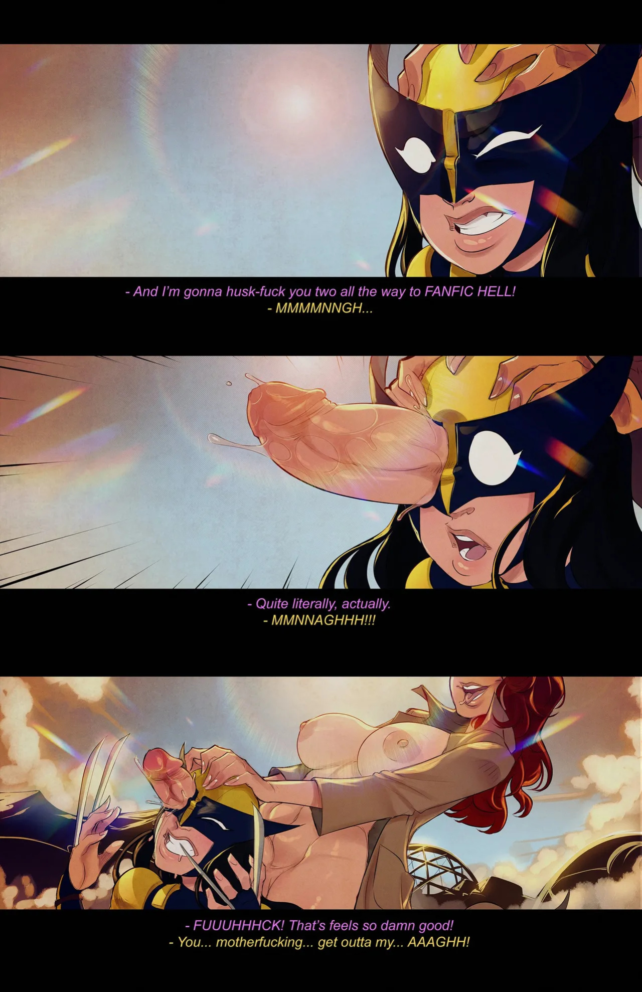 (Tracy Scops) - Lady Deadpool and Wolverine Lady(llamaboy)
