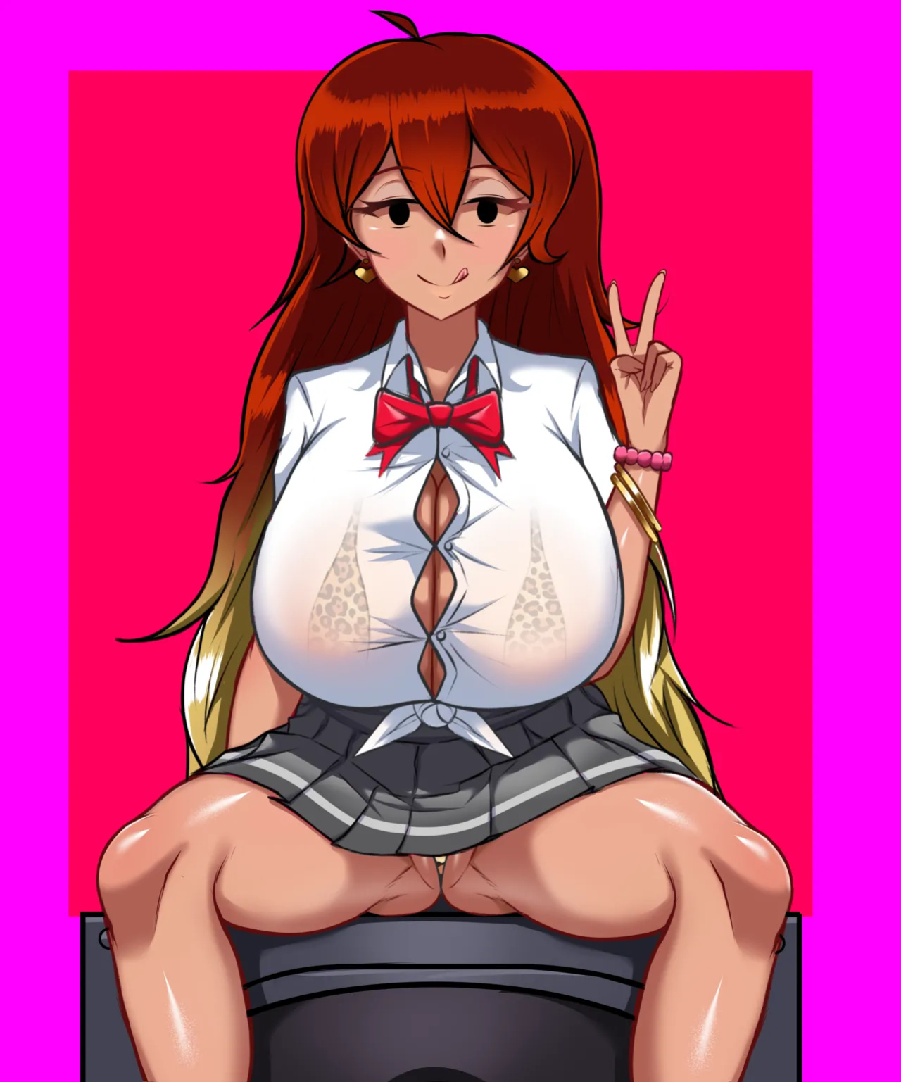 [AMRAK ARTS] GIRLFRIEND - [GYARU COSTUME] (Friday Night Funkin)