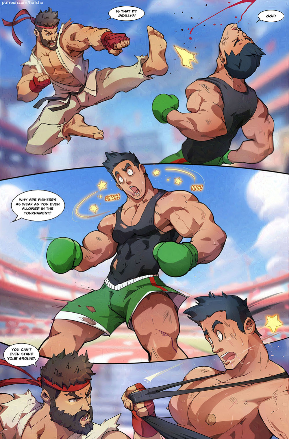 [Hotcha] Little Mac's Big Beating [Eng]