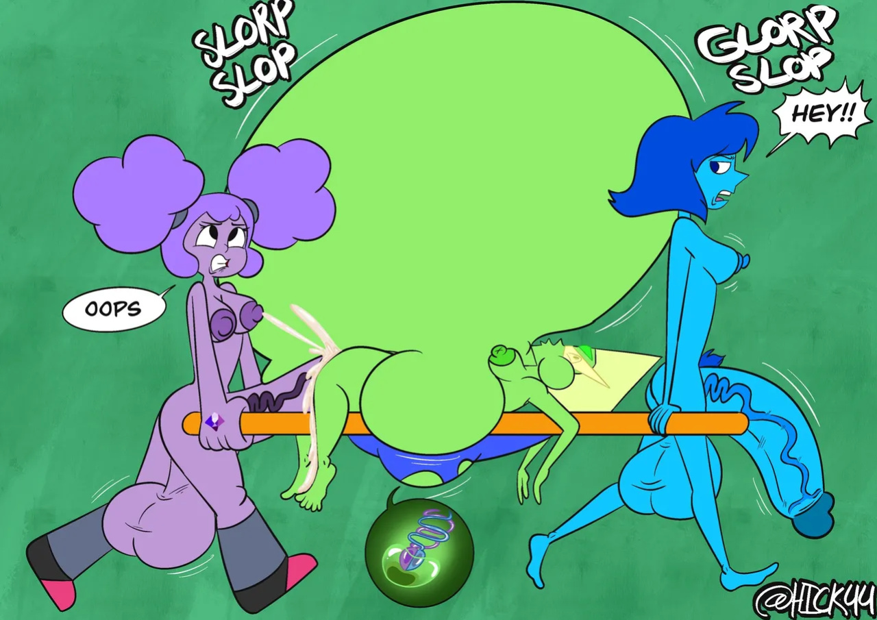 [Hick44NSFW] Lapis Lazuli x Peridot (Steven Universe)