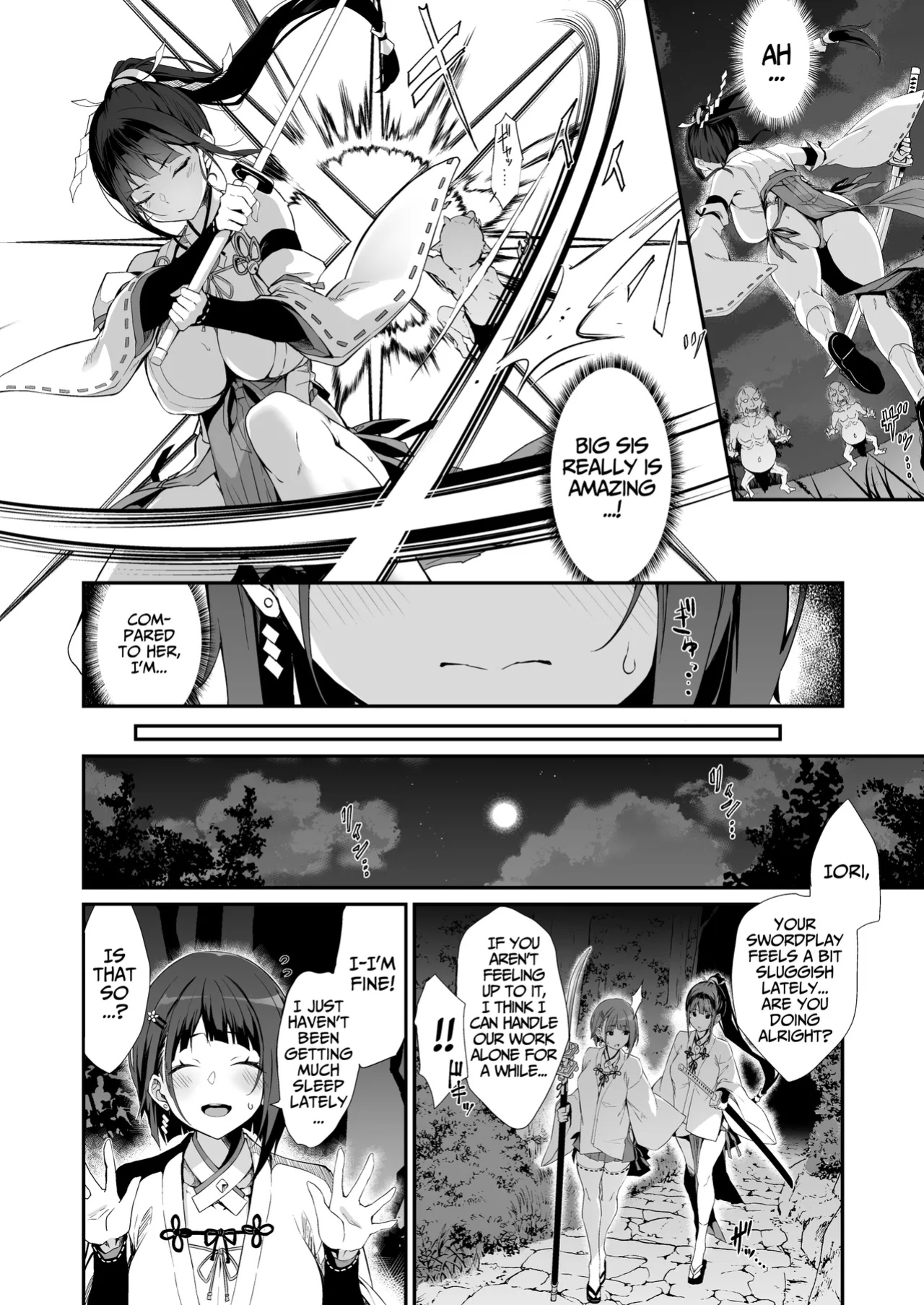 [Handful☆Happiness! (Nanahara Fuyuki)] The Battle Shrine Maidens of Humiliating Servility
