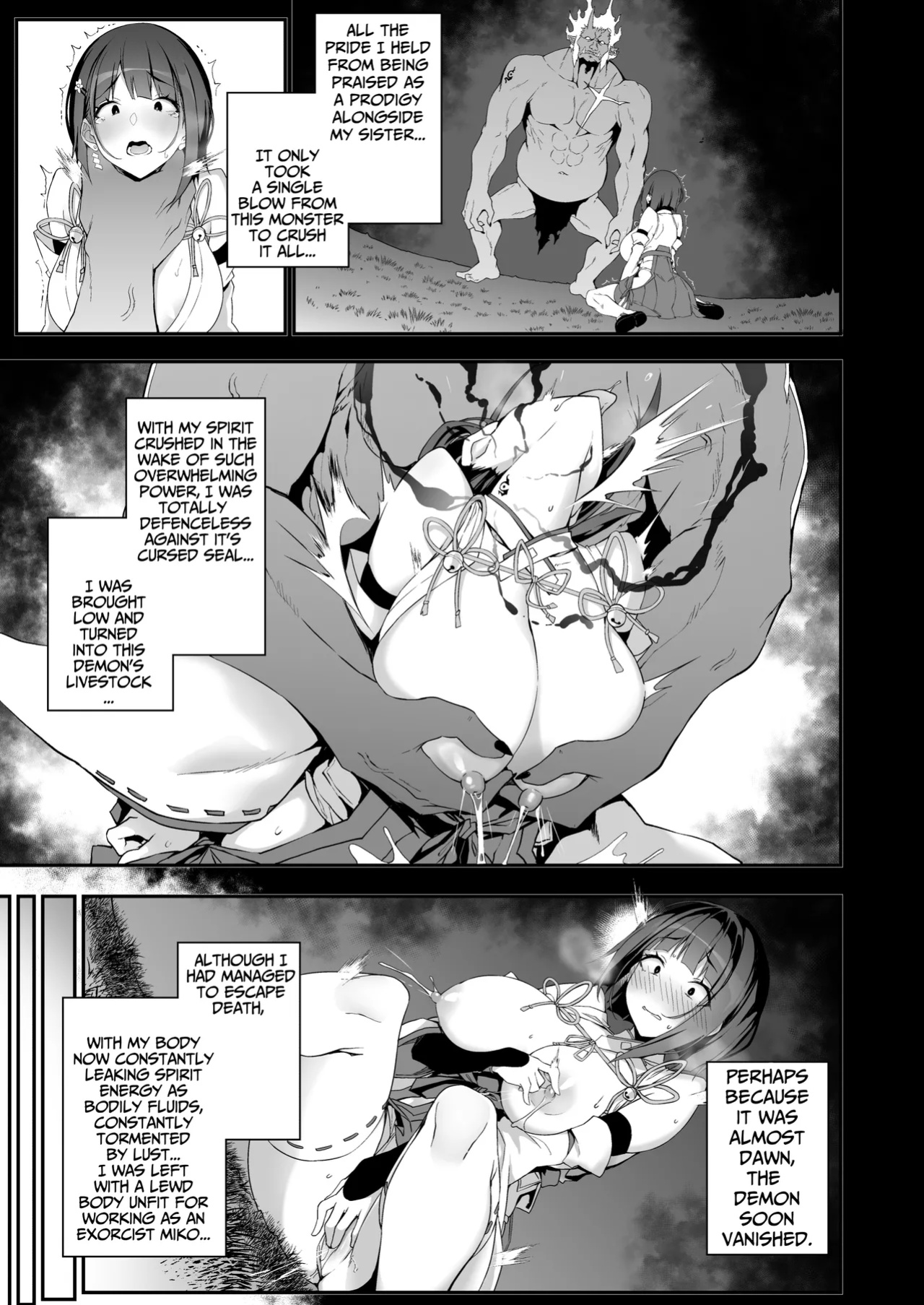 [Handful☆Happiness! (Nanahara Fuyuki)] The Battle Shrine Maidens of Humiliating Servility