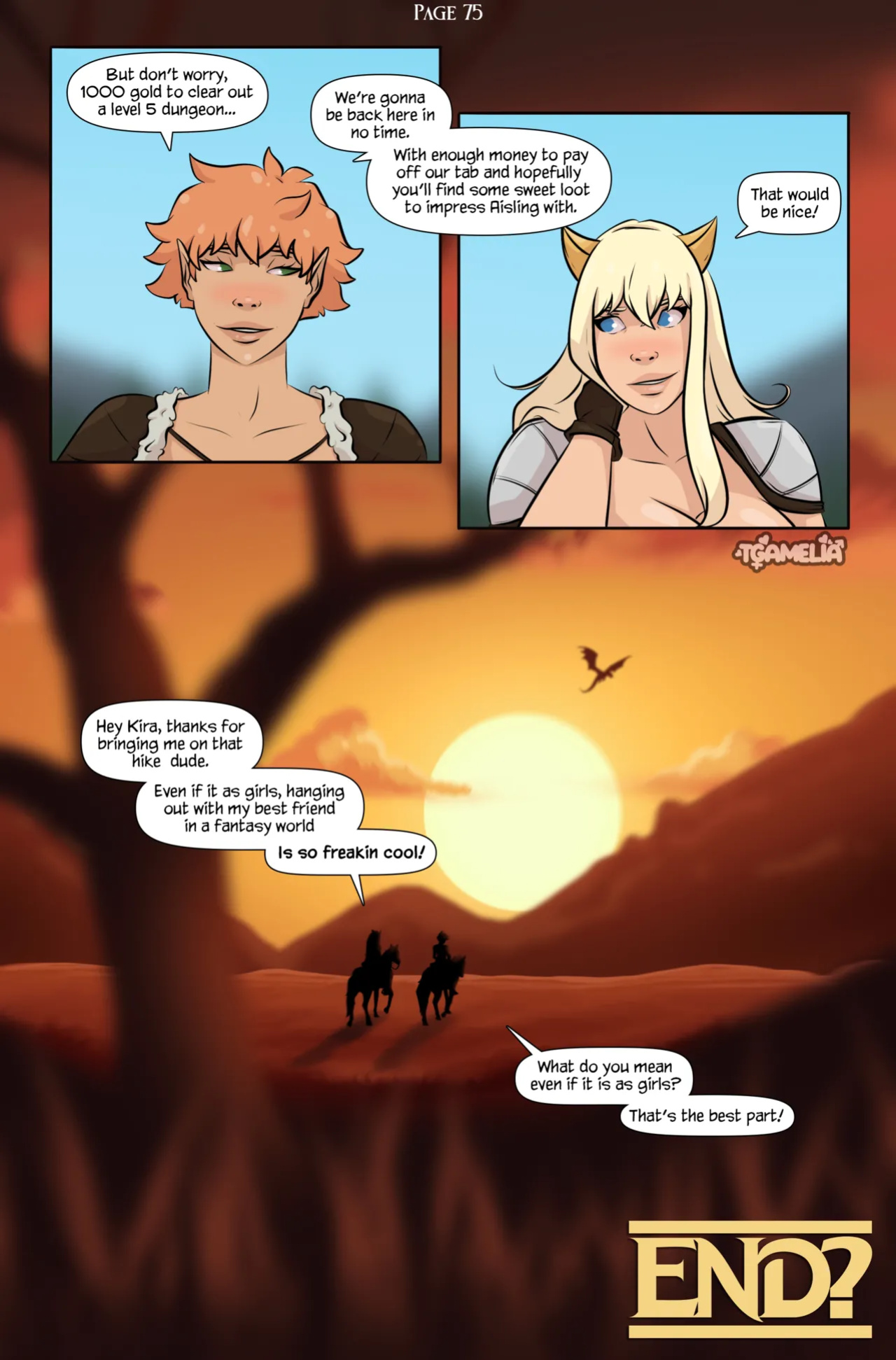 [TGAmelia] Friends & Fantasy