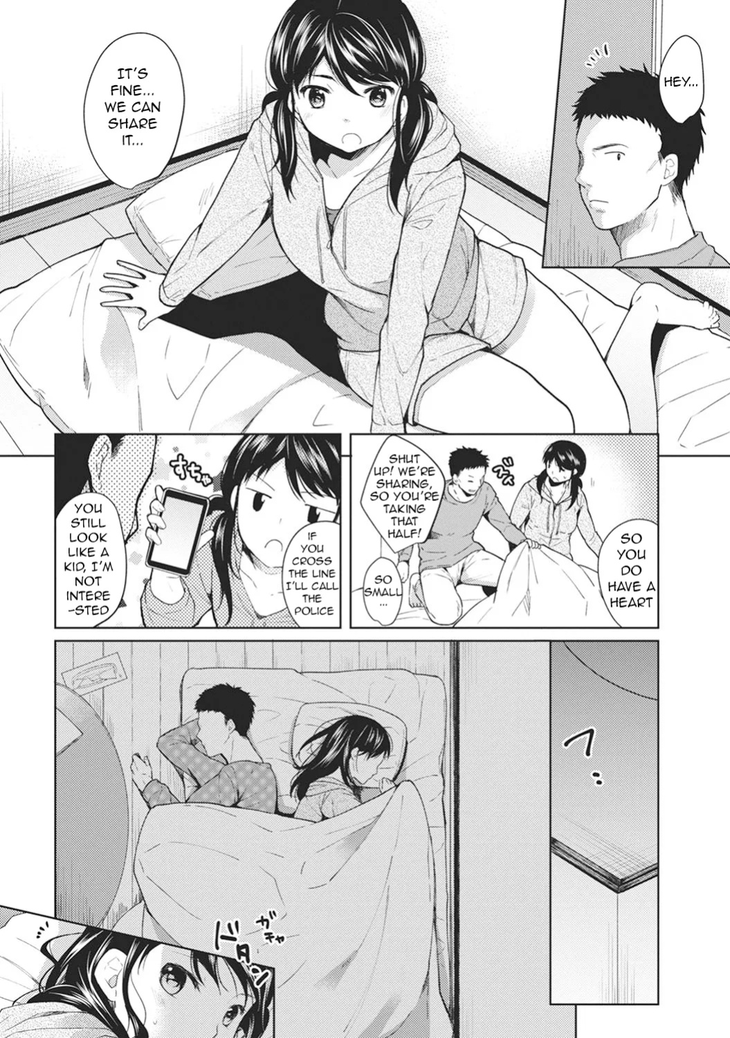 [Fumitsuki Sou] 1LDK+JK Ikinari Doukyo? Mitchaku!? Hatsu Ecchi!!? Ch. 1-52 [Comfy Pillow Scans & 1 2 Translations]