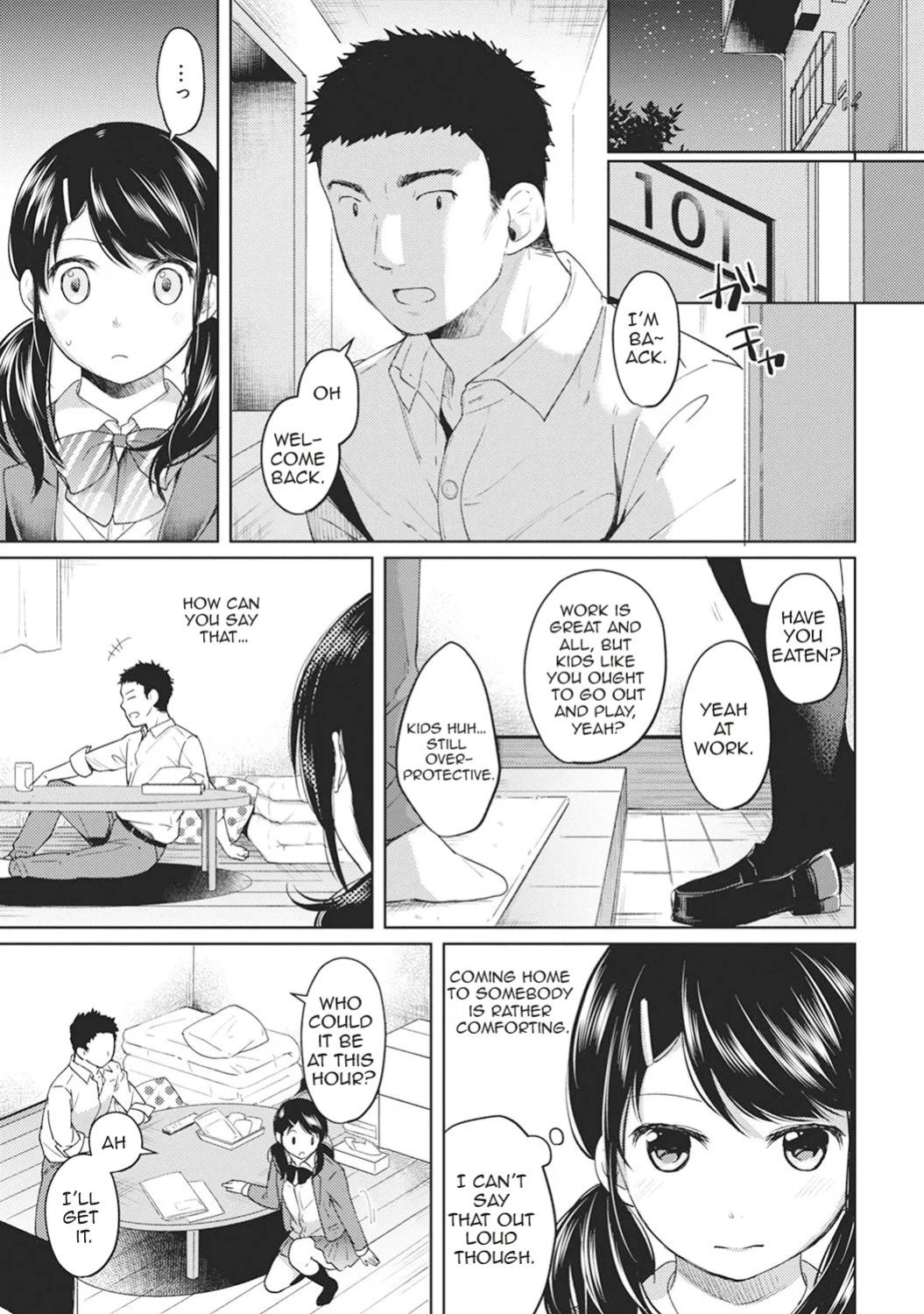 [Fumitsuki Sou] 1LDK+JK Ikinari Doukyo? Mitchaku!? Hatsu Ecchi!!? Ch. 1-52 [Comfy Pillow Scans & 1 2 Translations]