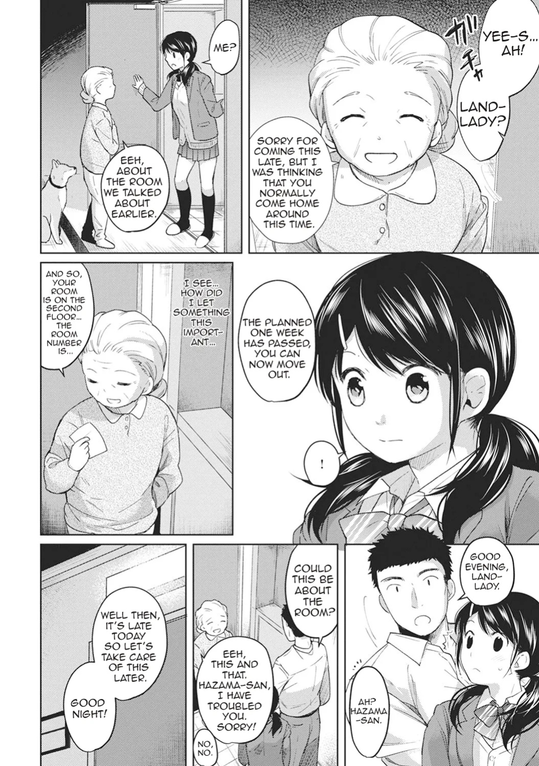 [Fumitsuki Sou] 1LDK+JK Ikinari Doukyo? Mitchaku!? Hatsu Ecchi!!? Ch. 1-52 [Comfy Pillow Scans & 1 2 Translations]