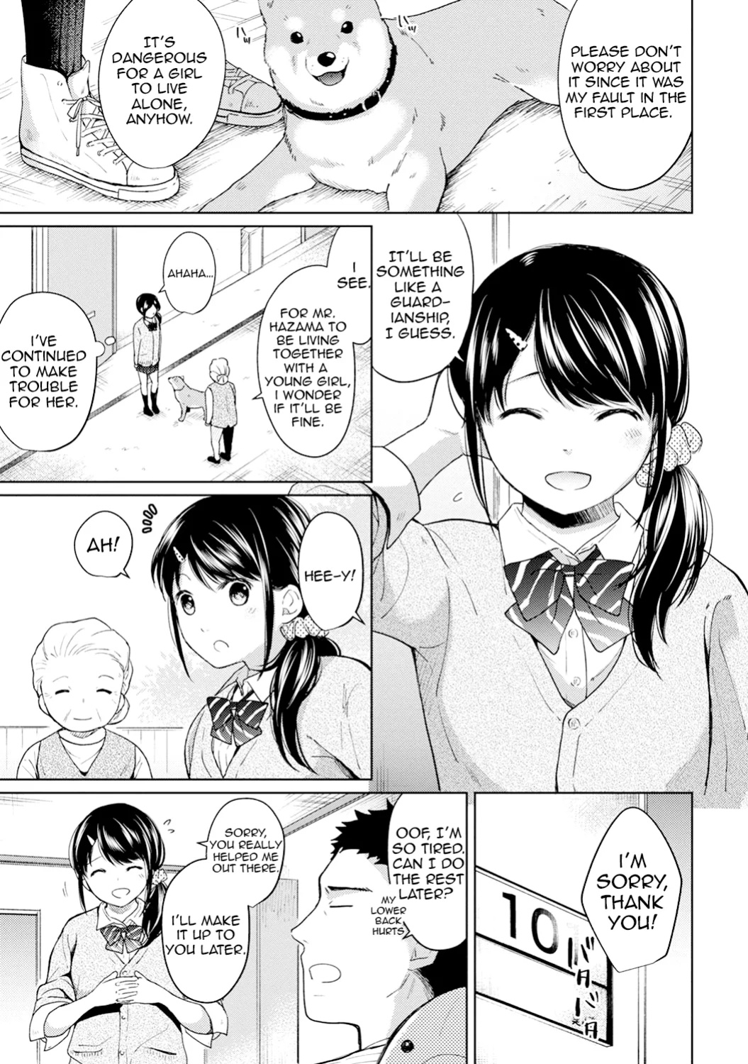 [Fumitsuki Sou] 1LDK+JK Ikinari Doukyo? Mitchaku!? Hatsu Ecchi!!? Ch. 1-52 [Comfy Pillow Scans & 1 2 Translations]
