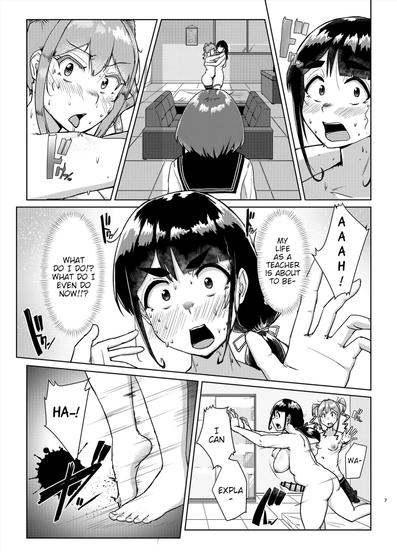 [Auroramix (Shigekix)] Sensei no Ochinchin, Watakushi ni Bussashite Kudasaimashi! 2 | I Want You to Plow Me With Your Dick, Sensei! Part 2 [Poranya]