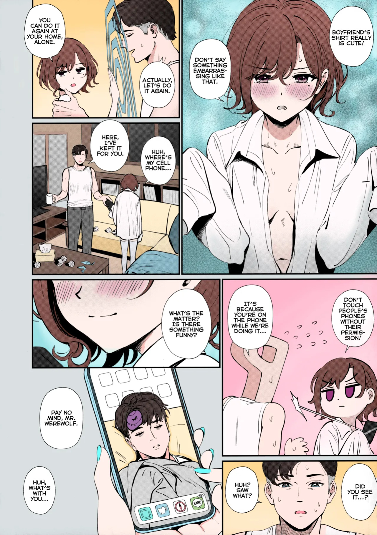 [OrangeMaru (Ame)] Kakushitai Koto (THE iDOLM@STER: Shiny Colors) [Project Valvrein] [Colorized]