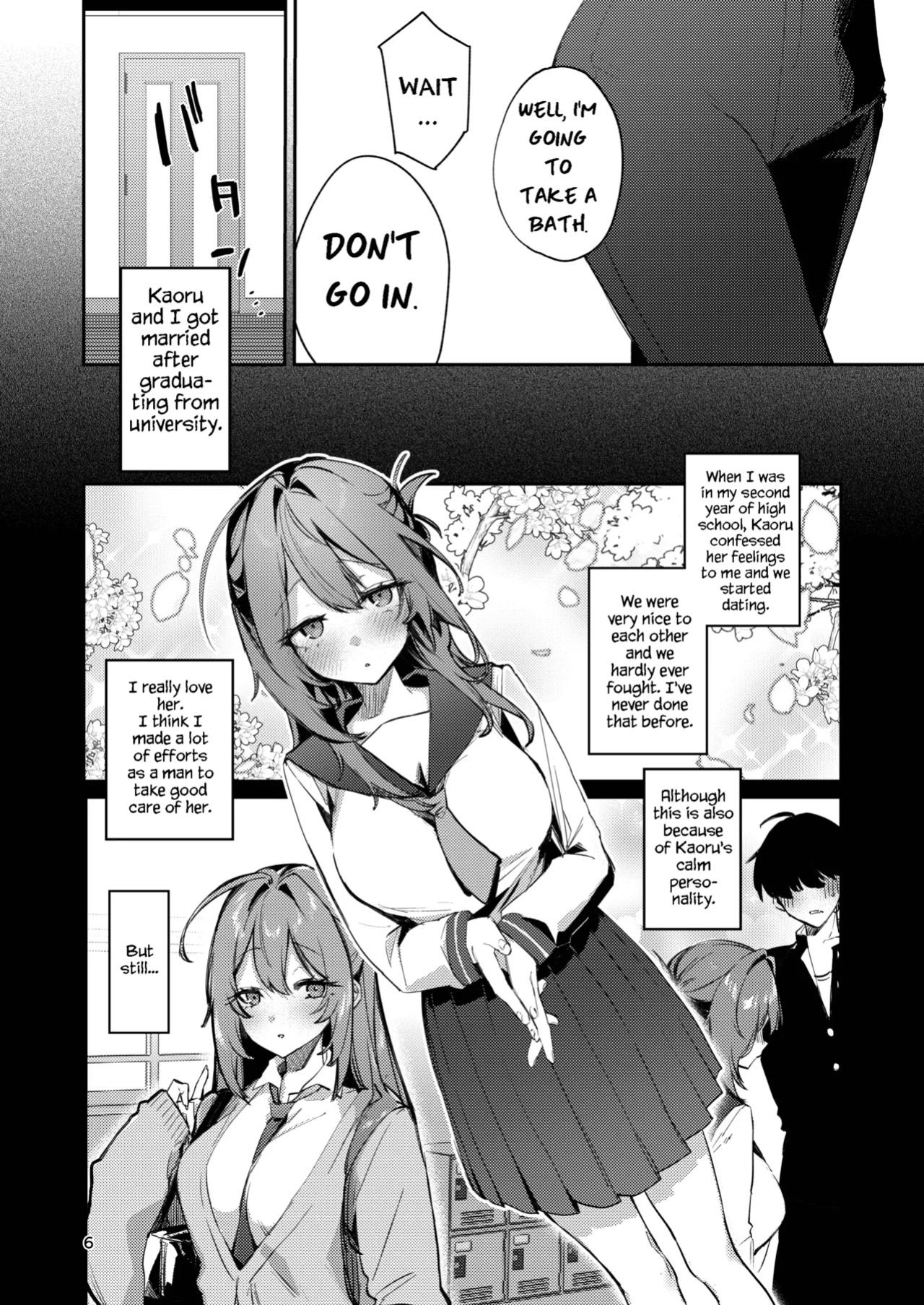 Dumb wife, re-education.