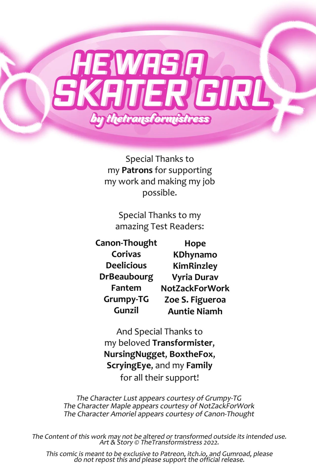 [TheTransformistress] He Was A Skater Girl!