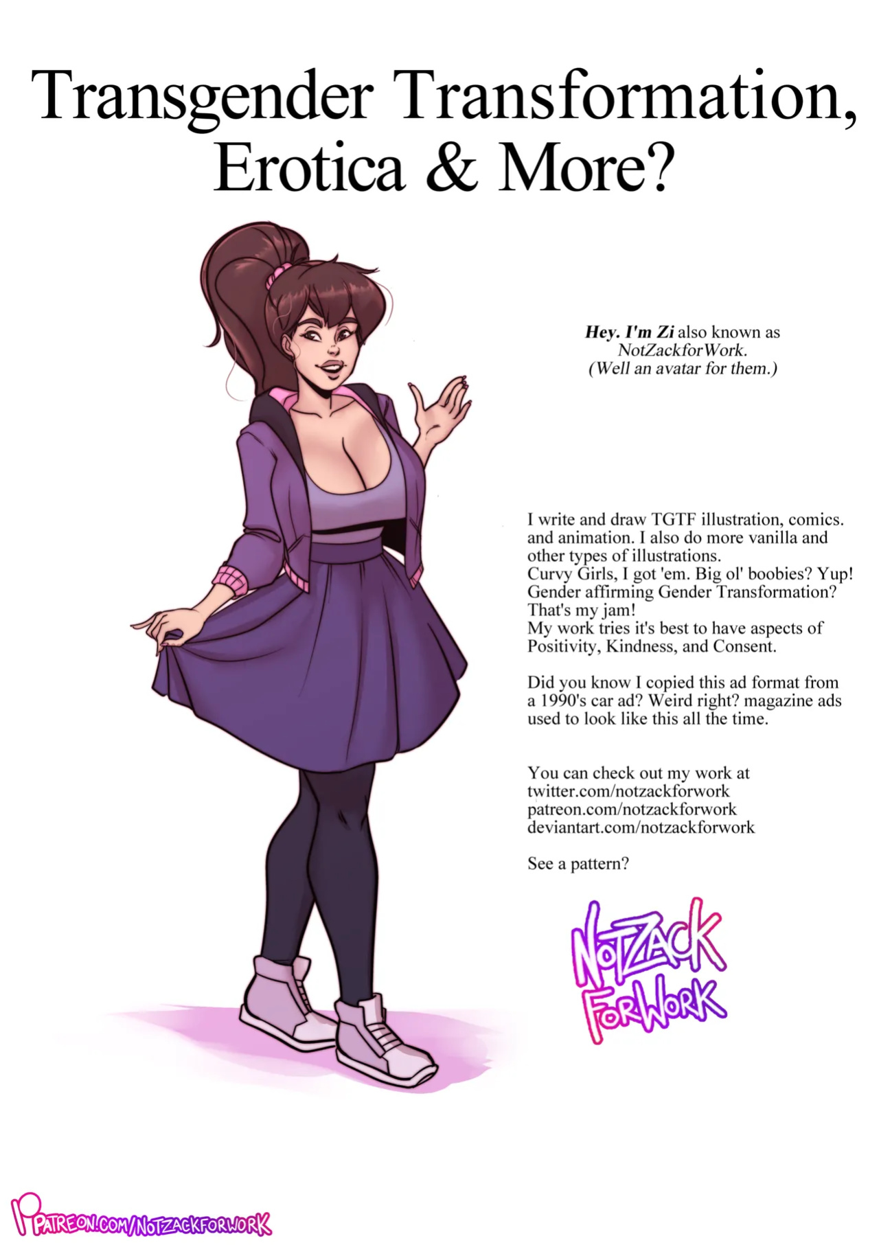 [TheTransformistress] He Was A Skater Girl!