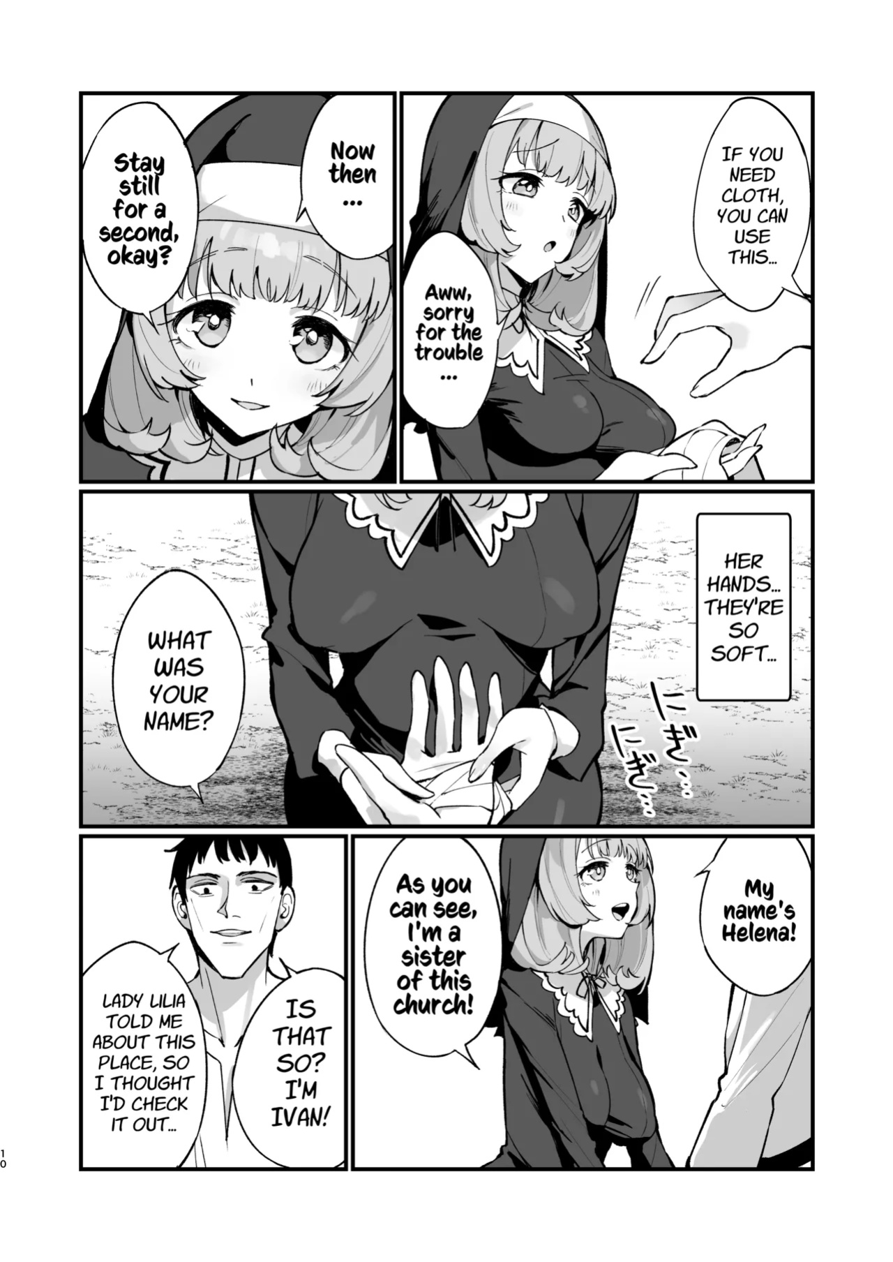[Unahouse (Unacchi)] Sister Kanzen Haiboku. ~Muchi na Sister ga honnou de Hatsujo Koubi Surumade~｜A Sister's Absolute Defeat Until an Innocent Nun Enters Heat and Indulges in Passionate Mating Sex [Kusanuu]