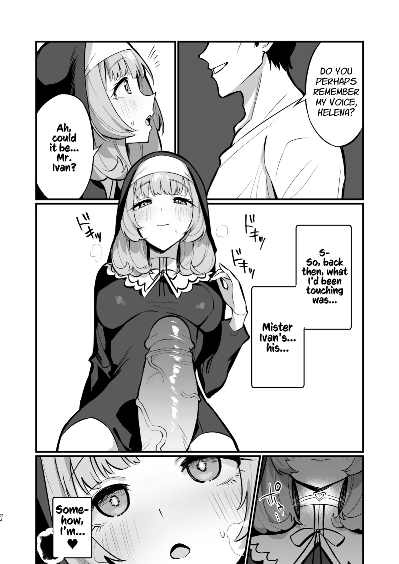 [Unahouse (Unacchi)] Sister Kanzen Haiboku. ~Muchi na Sister ga honnou de Hatsujo Koubi Surumade~｜A Sister's Absolute Defeat Until an Innocent Nun Enters Heat and Indulges in Passionate Mating Sex [Kusanuu]