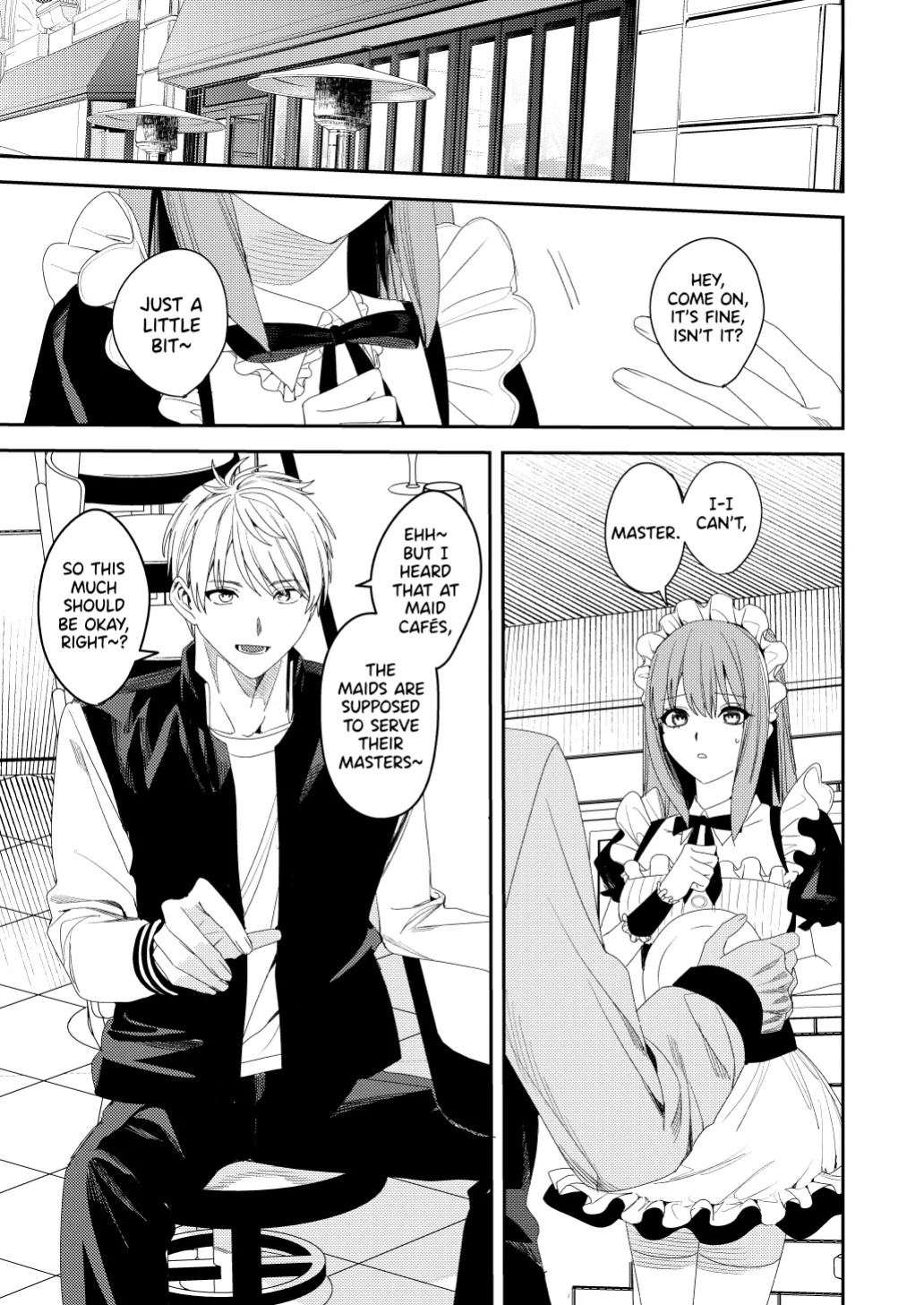 [Amuai Okashi Seisakusho (Betty)] Sekuhara Kyaku wa Maid ni shite Gohoushi Saseyo | Harasser Turned Maid Is Made to Service