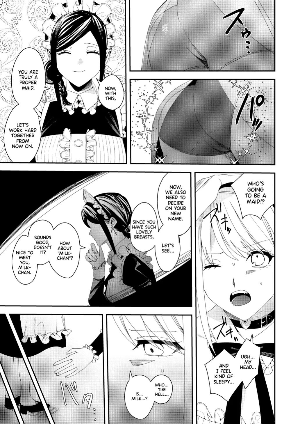 [Amuai Okashi Seisakusho (Betty)] Sekuhara Kyaku wa Maid ni shite Gohoushi Saseyo | Harasser Turned Maid Is Made to Service