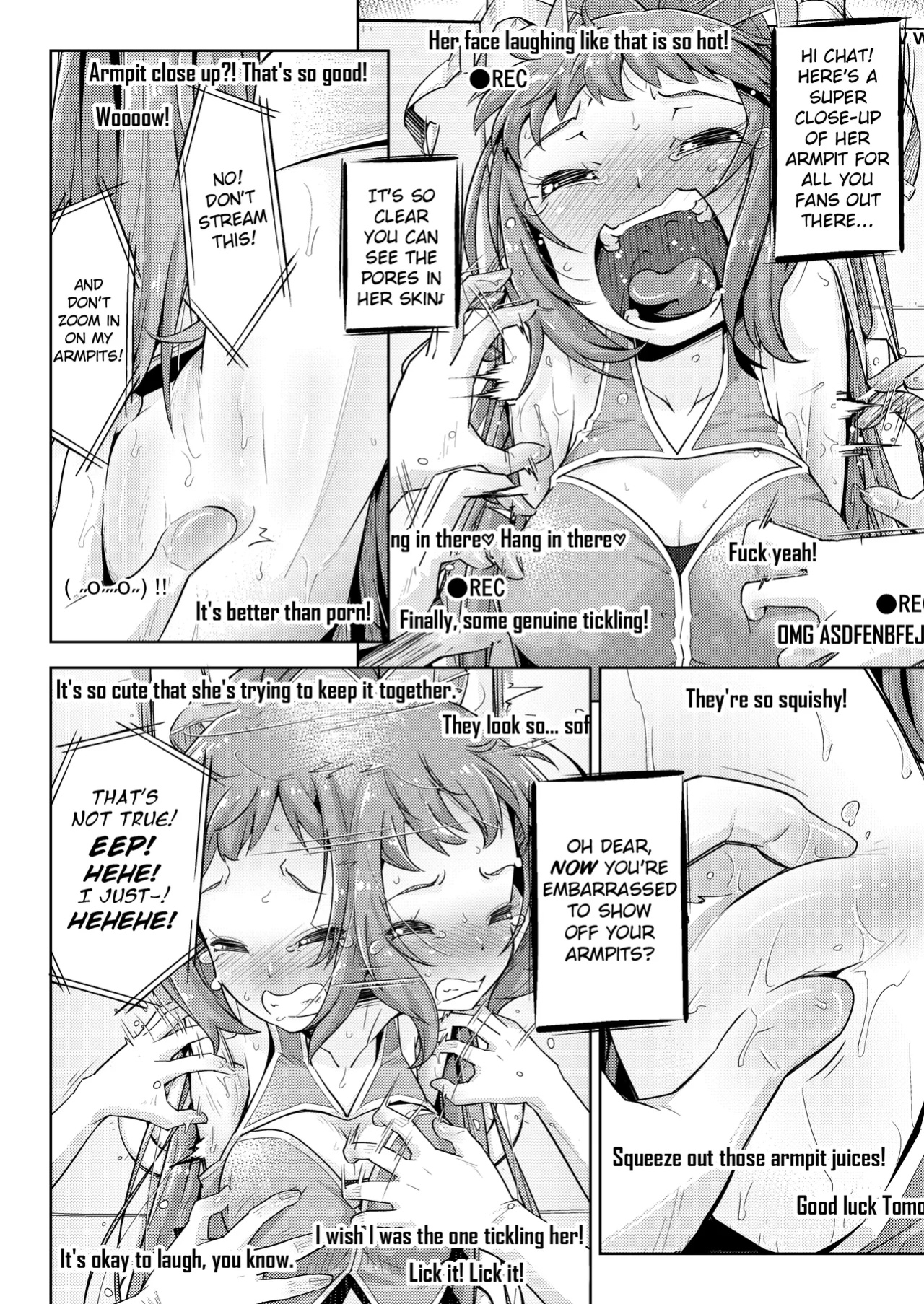 [Muriyari Egao (Yakuta)] Armpit Idol Ultimate Tickling Training (THE IDOLM@STER CINDERELLA GIRLS)
