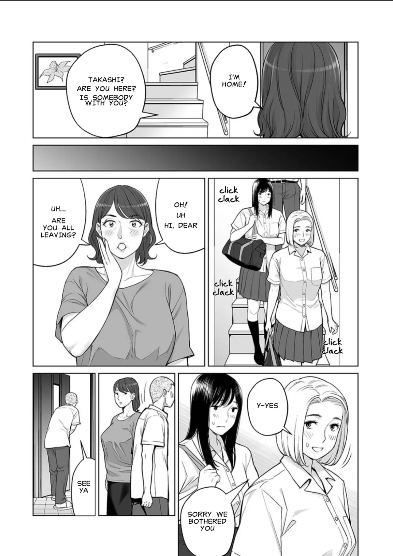 [Karamizakari Anthology] Takashi's Mom Is Also A Dirty Slut