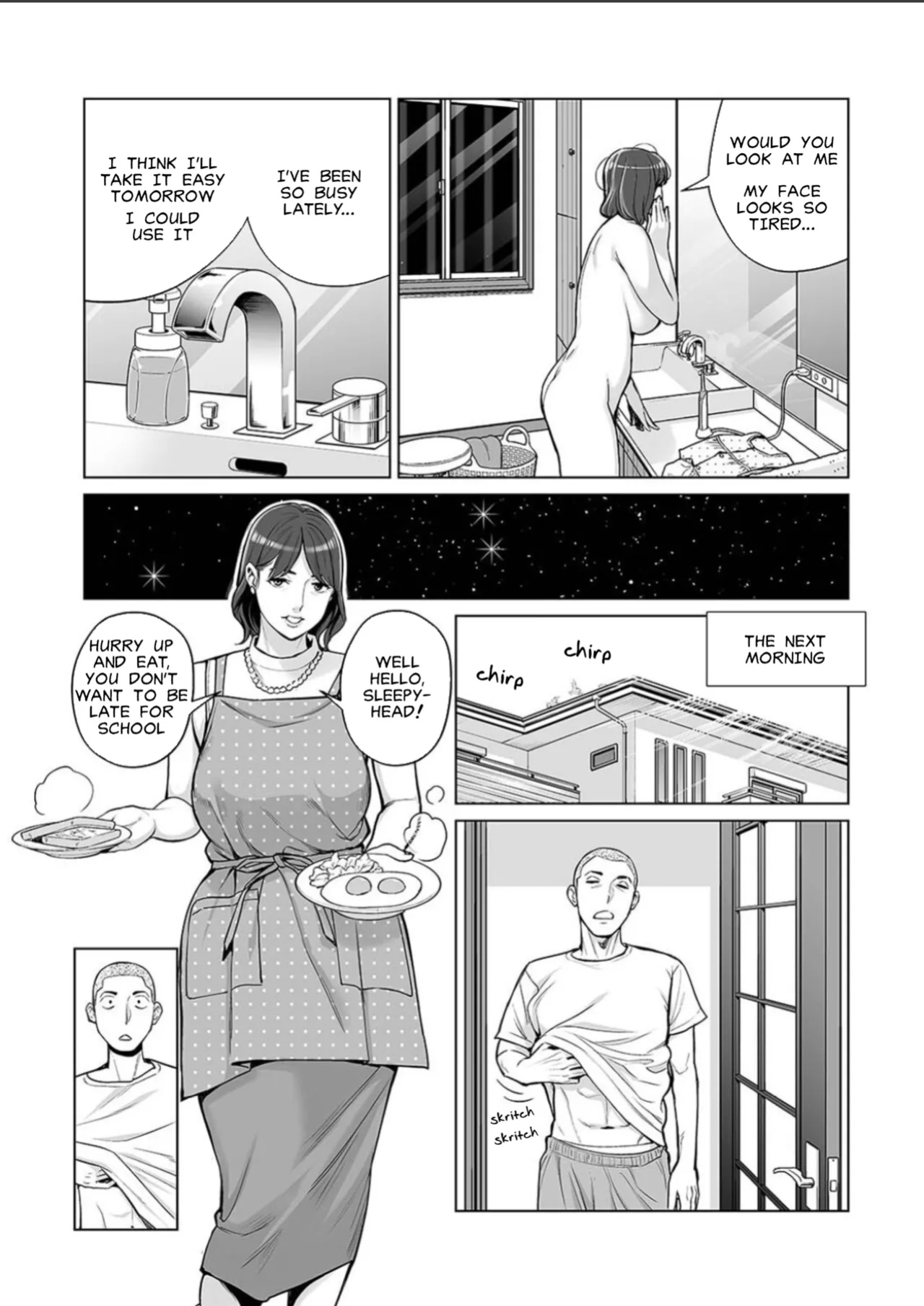 [Karamizakari Anthology] Takashi's Mom Is Also A Dirty Slut