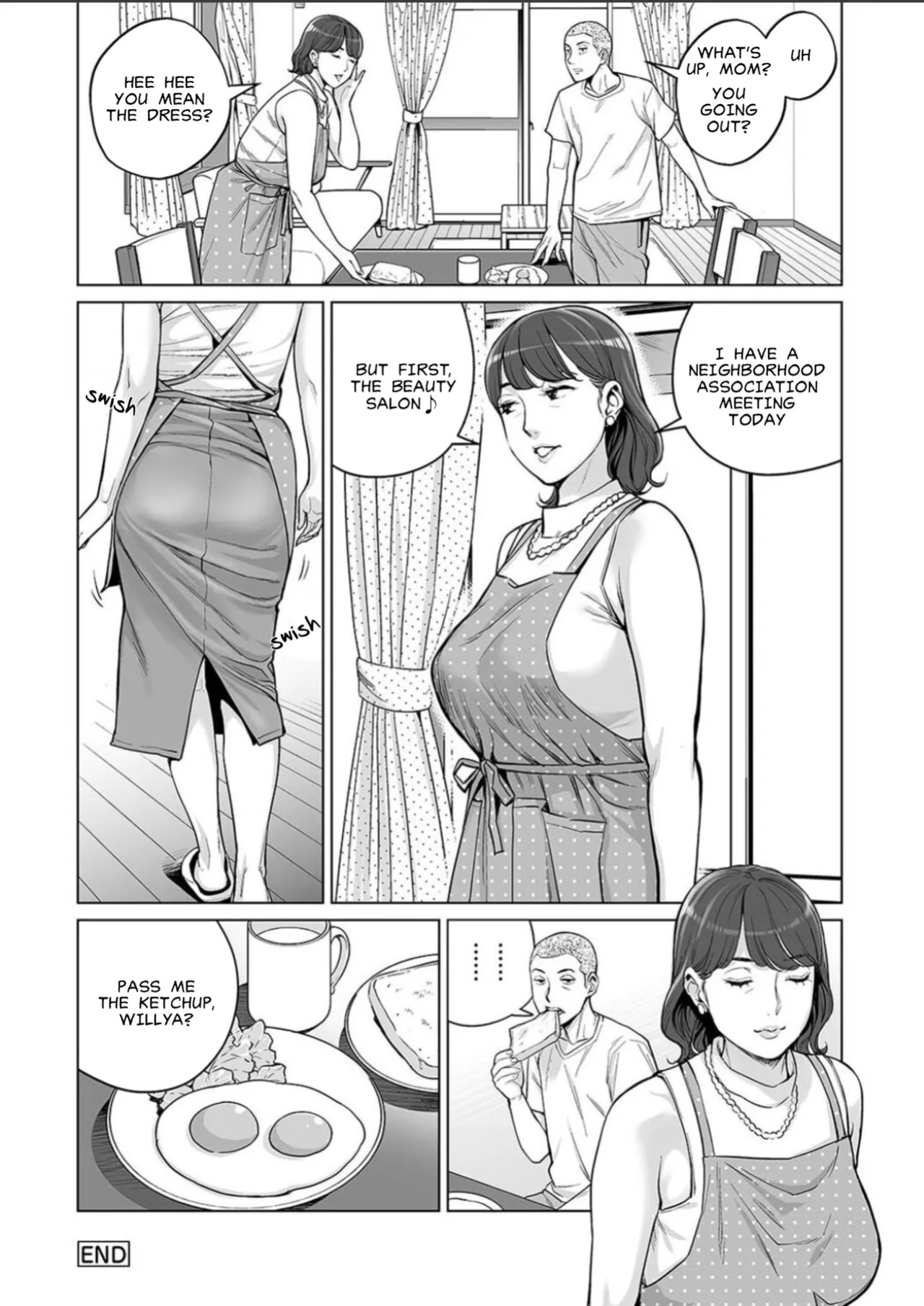 [Karamizakari Anthology] Takashi's Mom Is Also A Dirty Slut
