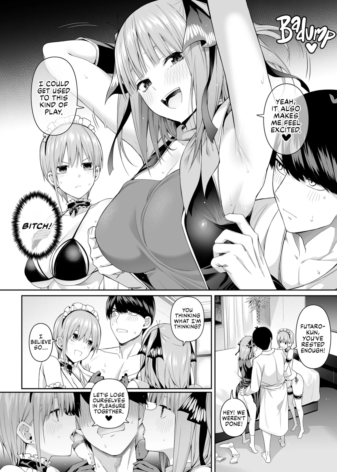 [Bad Mushrooms (Chicke III, 4why)] 1/5 no Renai Kanjou | A Fifth of Romance (Gotoubun no Hanayome) [Fap It Scans]