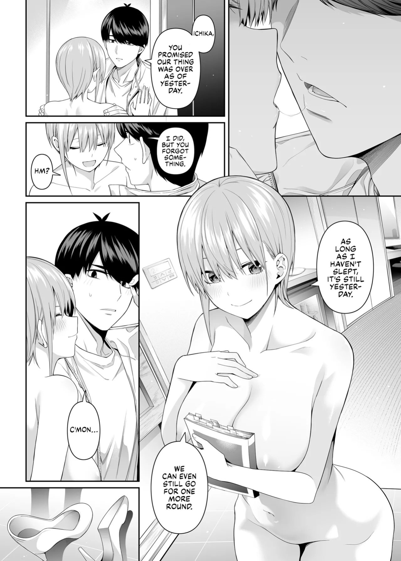 [Bad Mushrooms (Chicke III, 4why)] 1/5 no Renai Kanjou | A Fifth of Romance (Gotoubun no Hanayome) [Fap It Scans]
