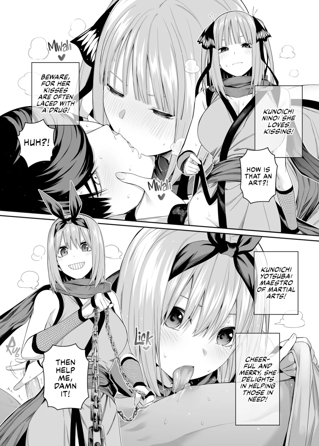 [Bad Mushrooms (Chicke III, 4why)] 1/5 no Renai Kanjou | A Fifth of Romance (Gotoubun no Hanayome) [Fap It Scans]