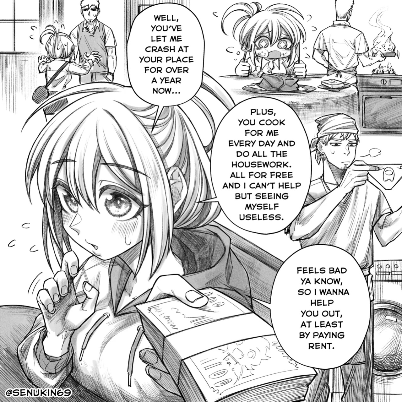 [Senukin] My friend's AnlyFons #1-2 [complete]