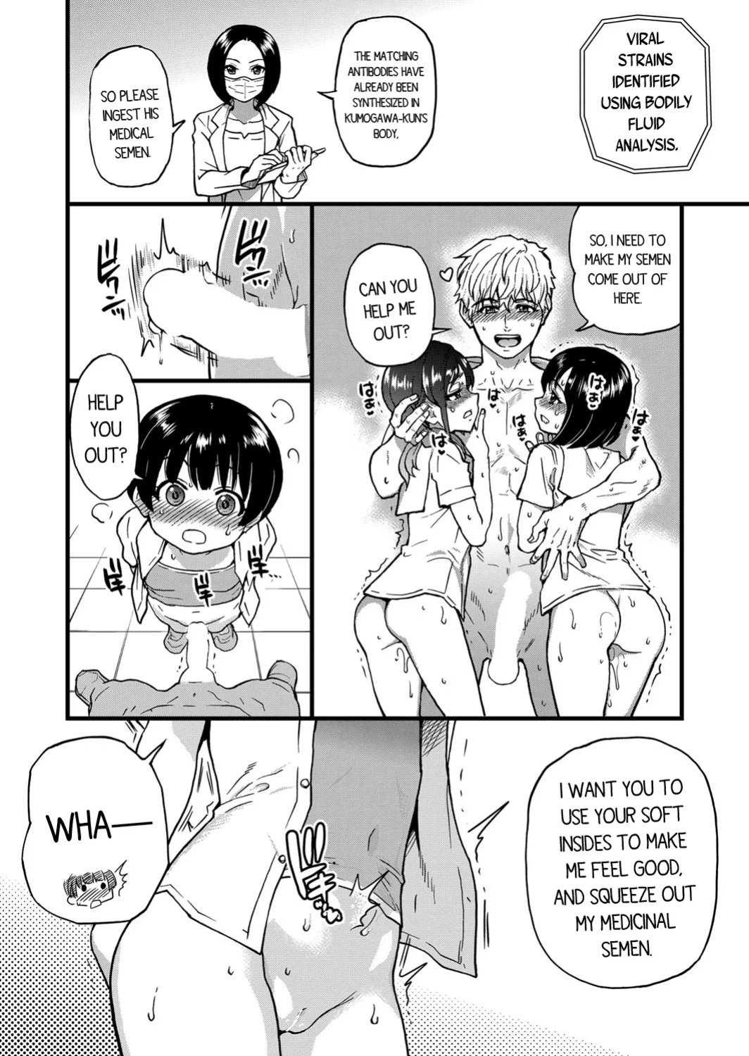 Koko Kara Saki wa Sex Desu!! (Boku no Seieki de Honpuku Kaiyu!!) Ch. 1-10