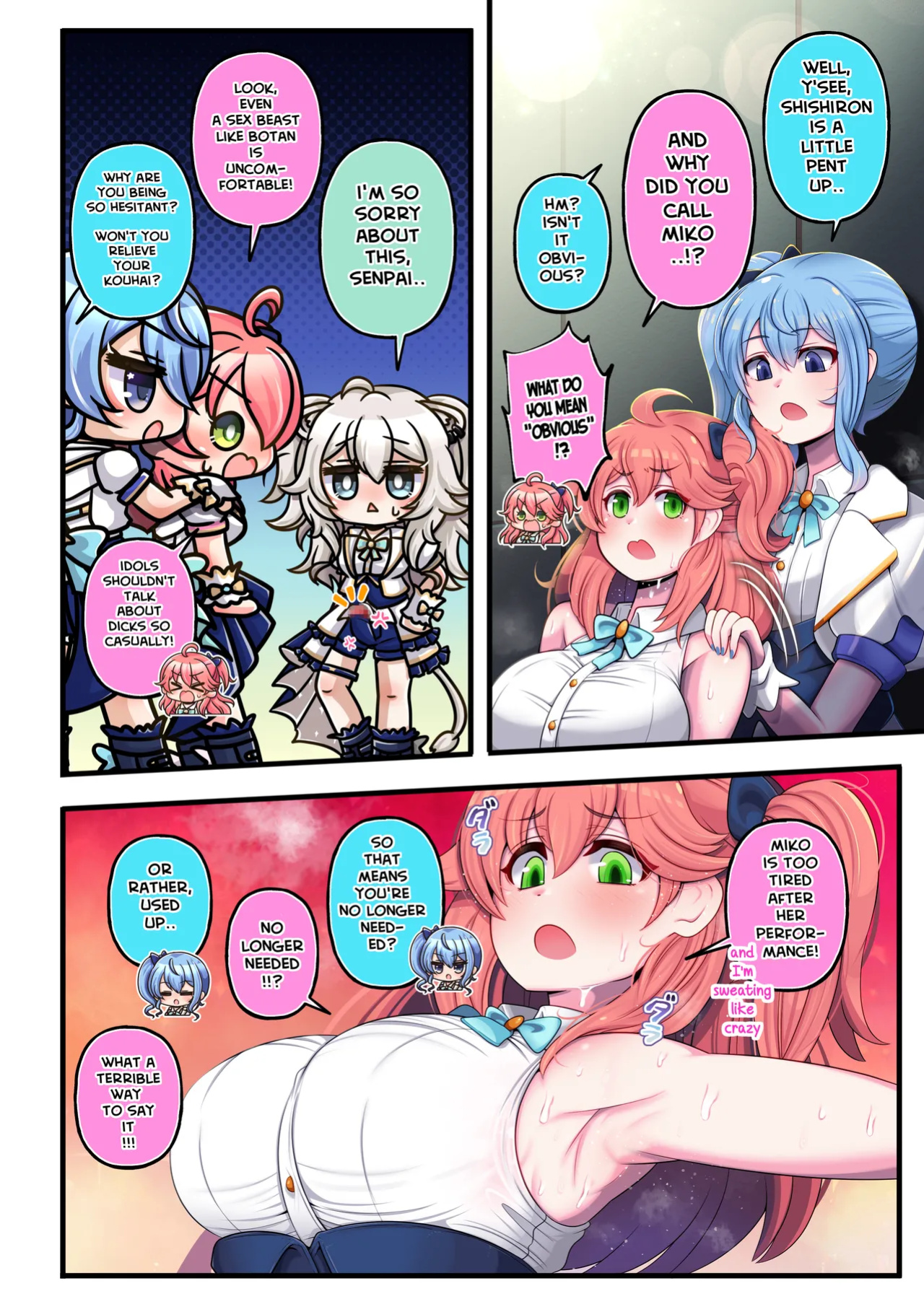 [Minominiya (Minomini)] Futashishi x Mikosui ~Rendezvous With A Diva Edition~ (Hololive) [Rabu&Desu translations]
