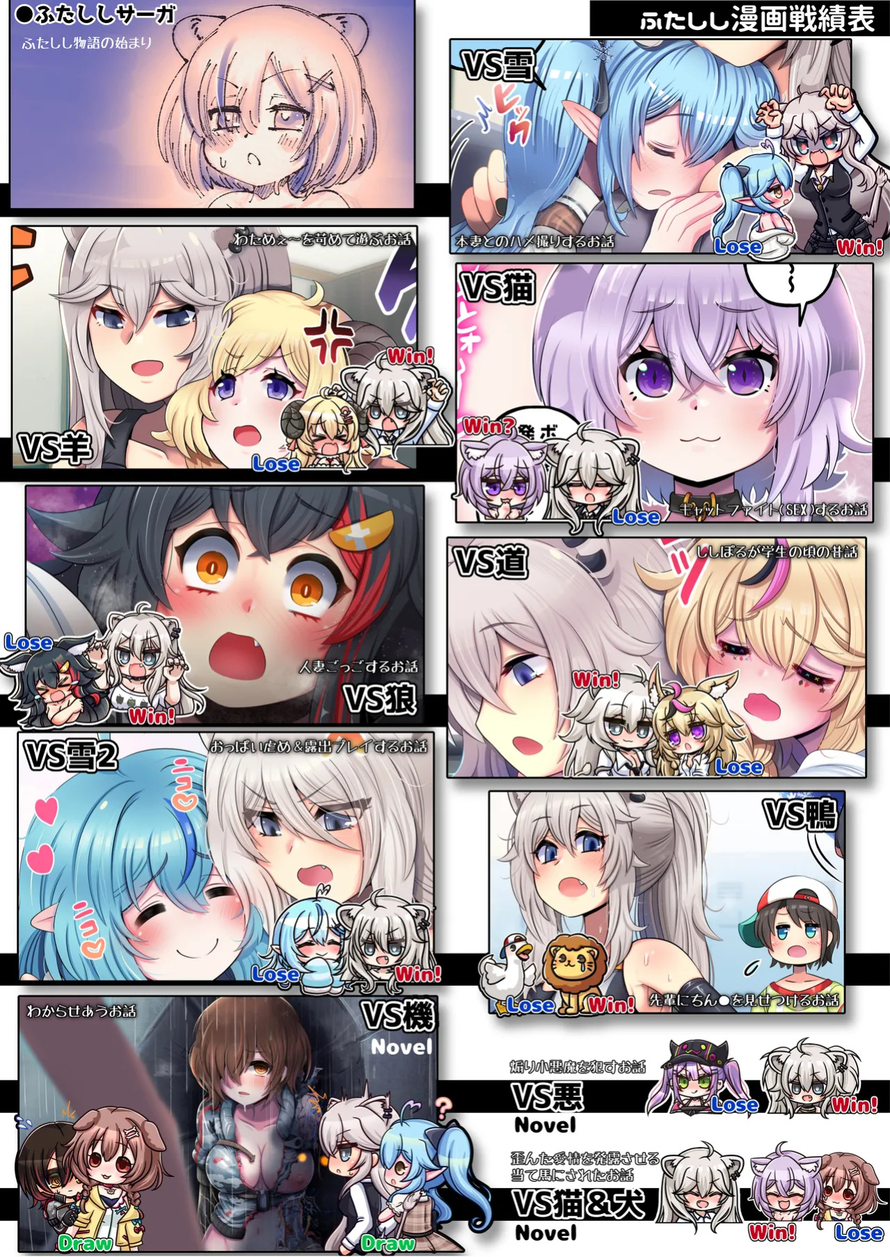 [Minominiya (Minomini)] Futashishi x Mikosui ~Rendezvous With A Diva Edition~ (Hololive) [Rabu&Desu translations]
