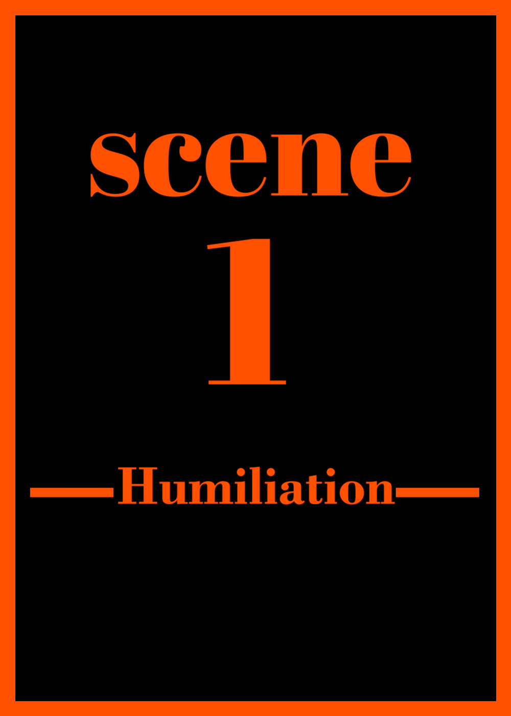 [ORANGE] CANDY CARROT Scene1 - "Humiliation"(One Piece)