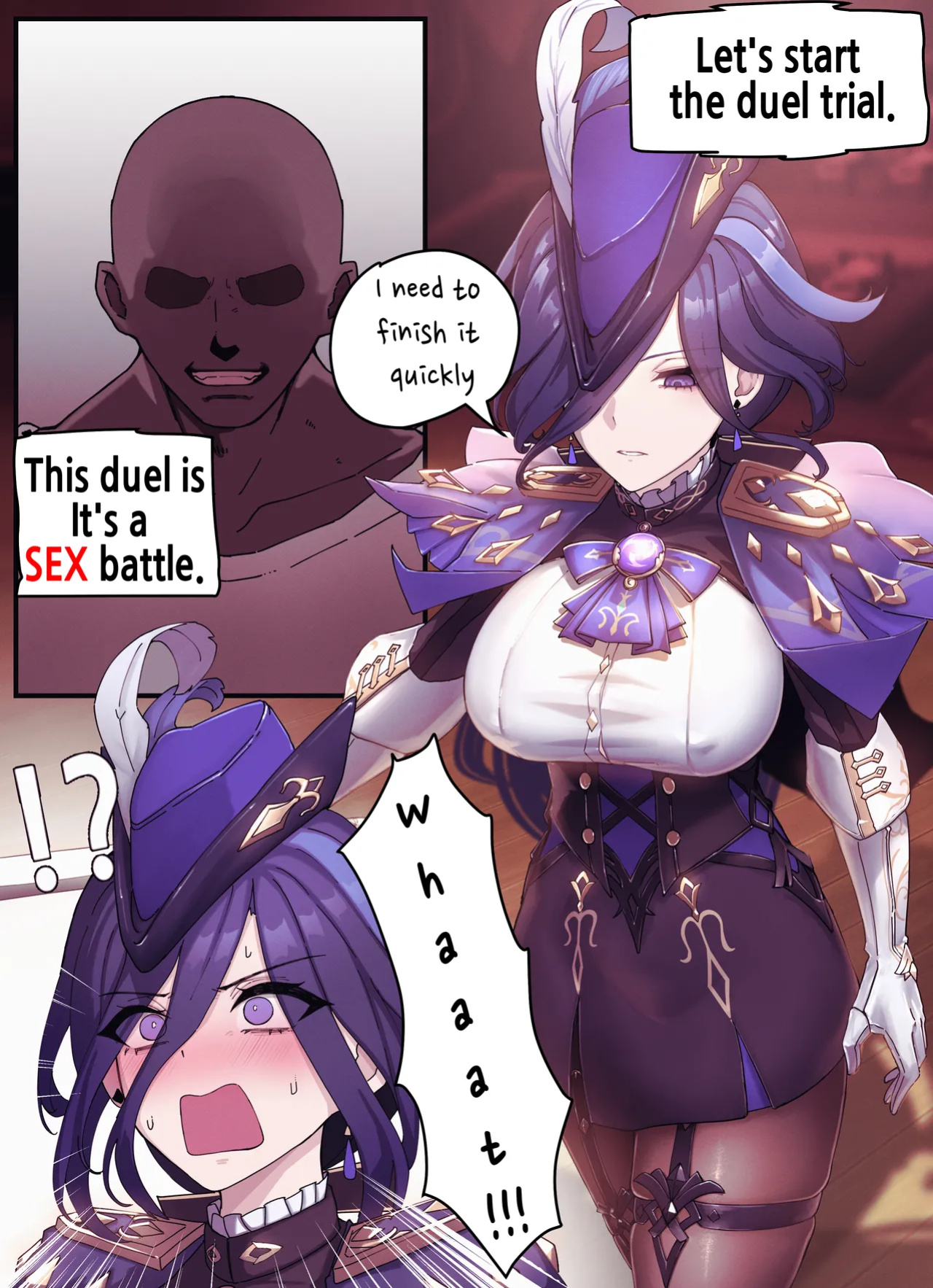 [Horori] Clorinde!! (Genshin Impact) [Uncensored]