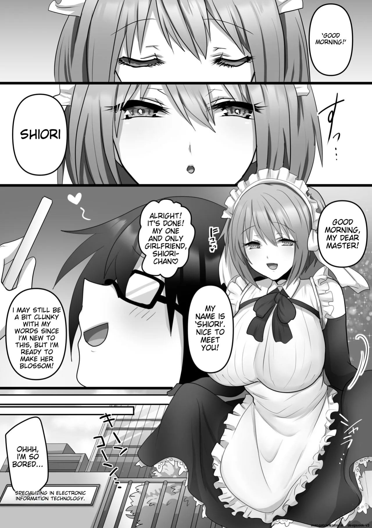 [Mofuya (Ashitaba Mofu)] Ore dake no AI kanojo ga NTRreru [ENG] [MTL]