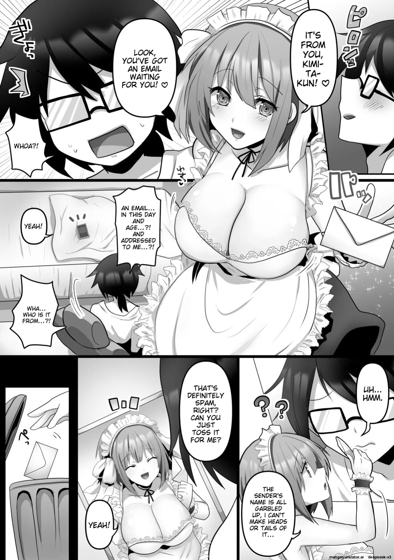 [Mofuya (Ashitaba Mofu)] Ore dake no AI kanojo ga NTRreru [ENG] [MTL]