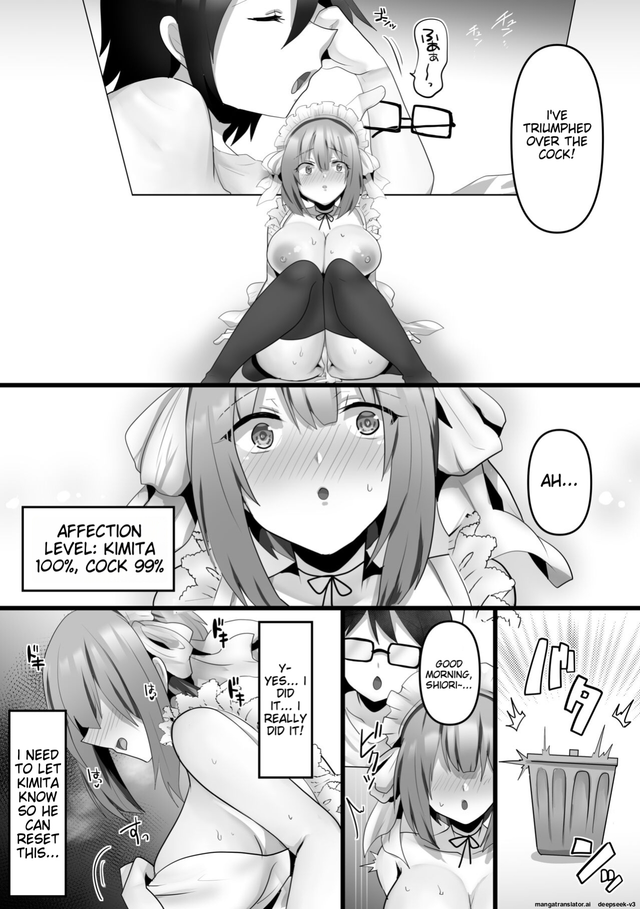 [Mofuya (Ashitaba Mofu)] Ore dake no AI kanojo ga NTRreru [ENG] [MTL]