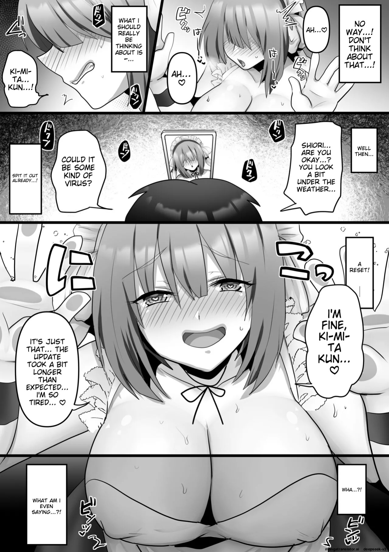 [Mofuya (Ashitaba Mofu)] Ore dake no AI kanojo ga NTRreru [ENG] [MTL]