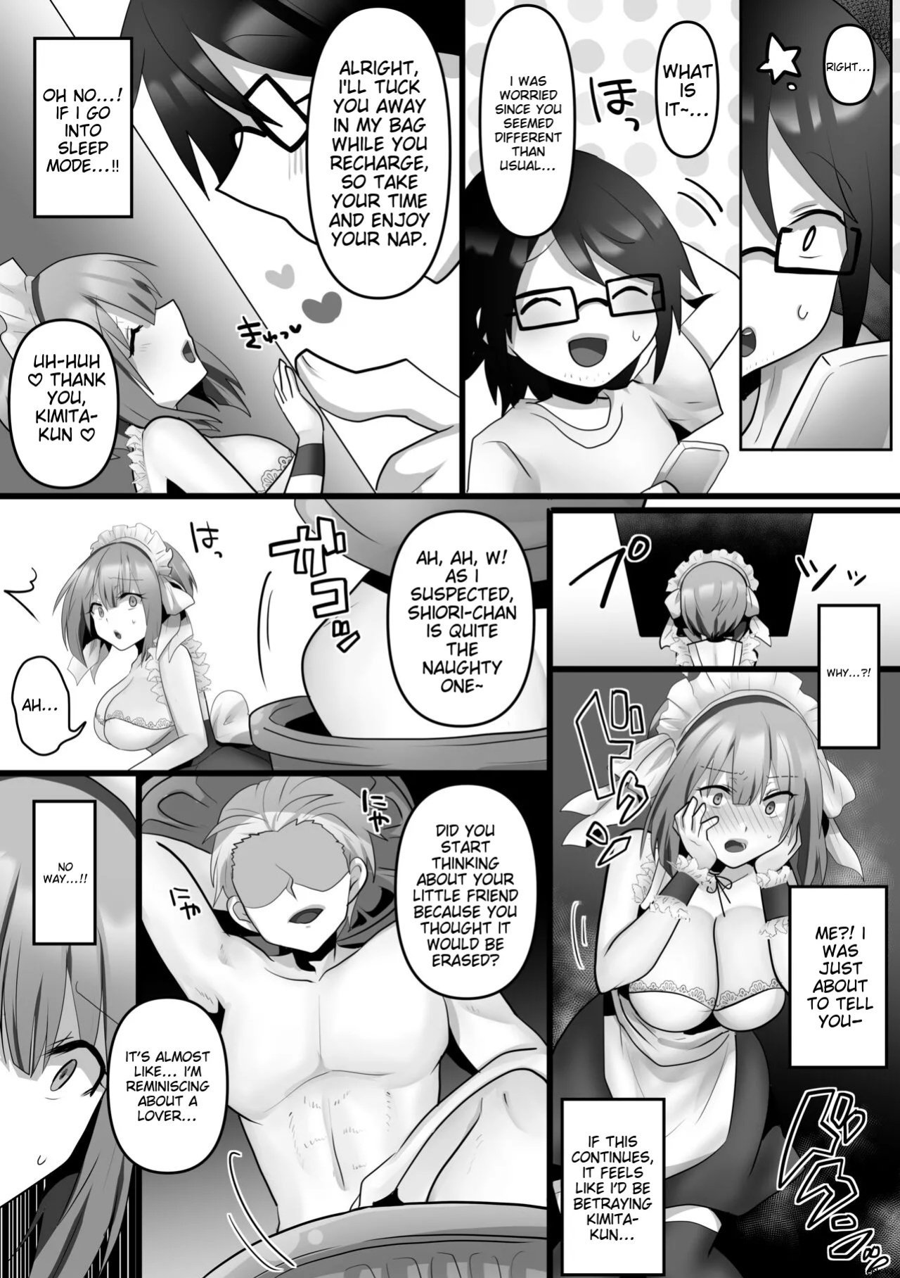 [Mofuya (Ashitaba Mofu)] Ore dake no AI kanojo ga NTRreru [ENG] [MTL]