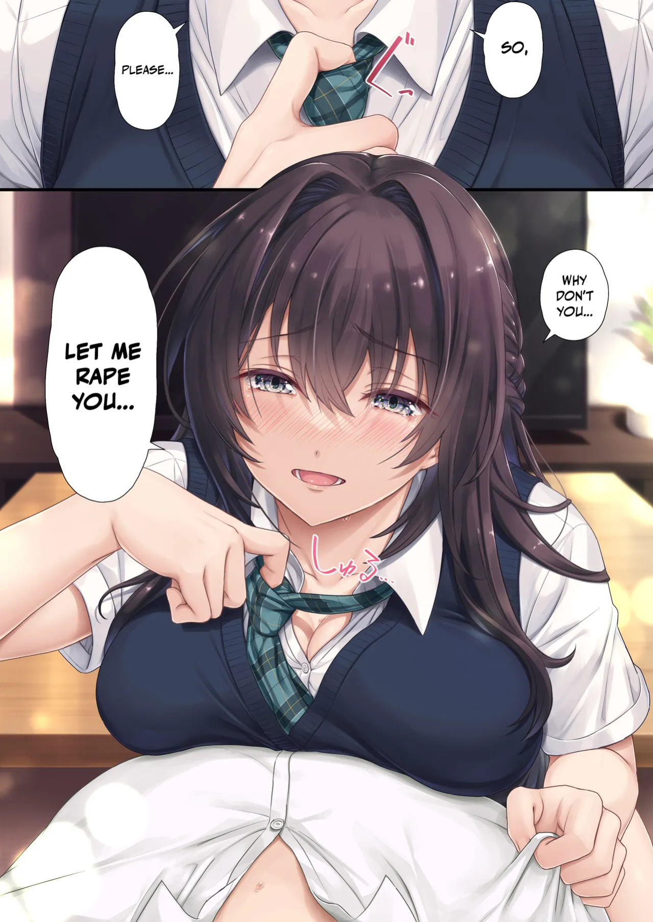 [Airy Socks (Mafuyu HEMP)] Musume no Class no Iinchou wa Papa ga Hoshii Rashii｜The Class President of My Daughter's Class Wants a Dad [Nishimaru]
