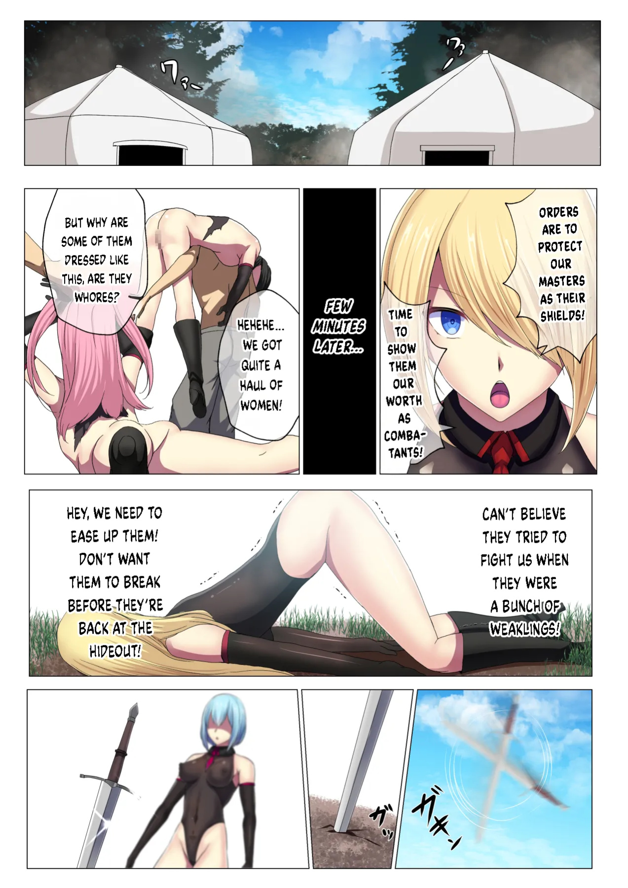 [Mousou Caution (Daiaru)] Senki Bad End Gaiden Sennou Haiboku shita Heroine no Matsuro-