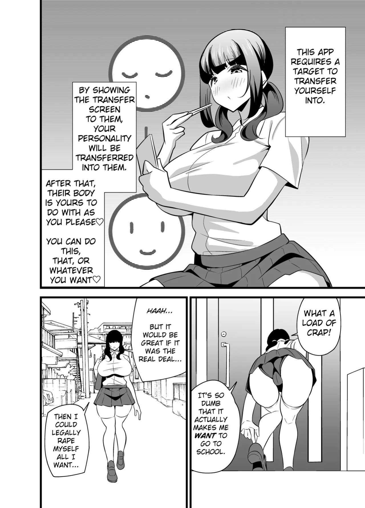 [Circle Tokomaya (Tokomaya Keita)] My Body is So Lewd That I Used an App to Possess an Old Guy and Do Whatever I Want To It! [TheFrogManScans]